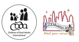 Image Description: The logos of Coda International and the Coda Austin 2016 conference.